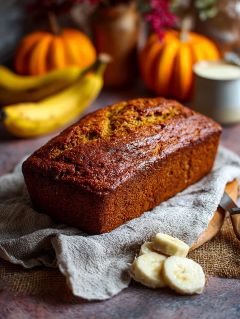 Pumpkin Banana Loaf