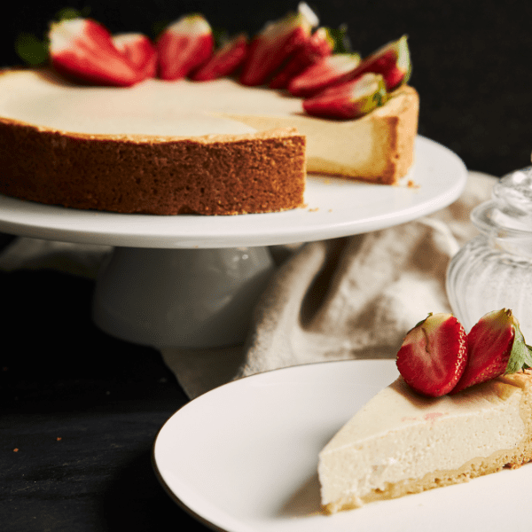 7' Cheesecake Recipe - Delicious homemade cheesecake with creamy texture and golden crust, perfect for baking enthusiasts.