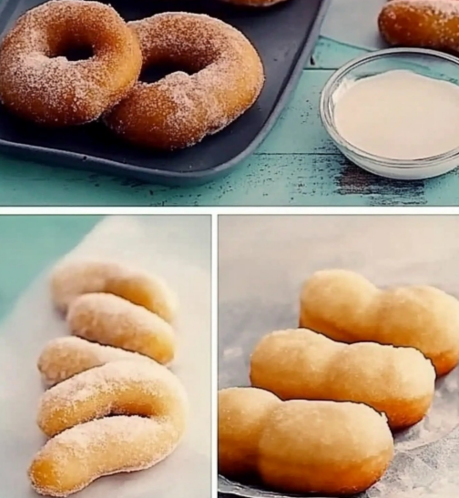 Twisted Sugar Doughnuts