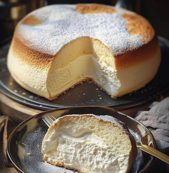 Fluffy Japanese Cheesecake
