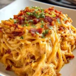 Irresistible Spicy Southern Chicken Spaghetti Casserole