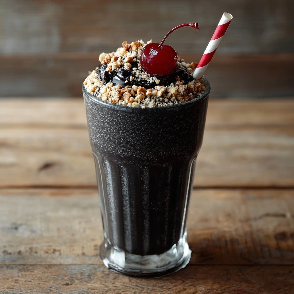 Black Milkshake Recipe