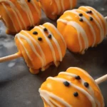 Pumpkin Marshmallow Pops