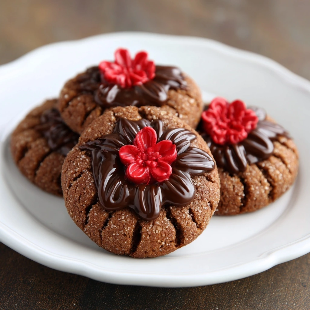 Chocolate Thumbprint Cookies – In Bloom Bakery