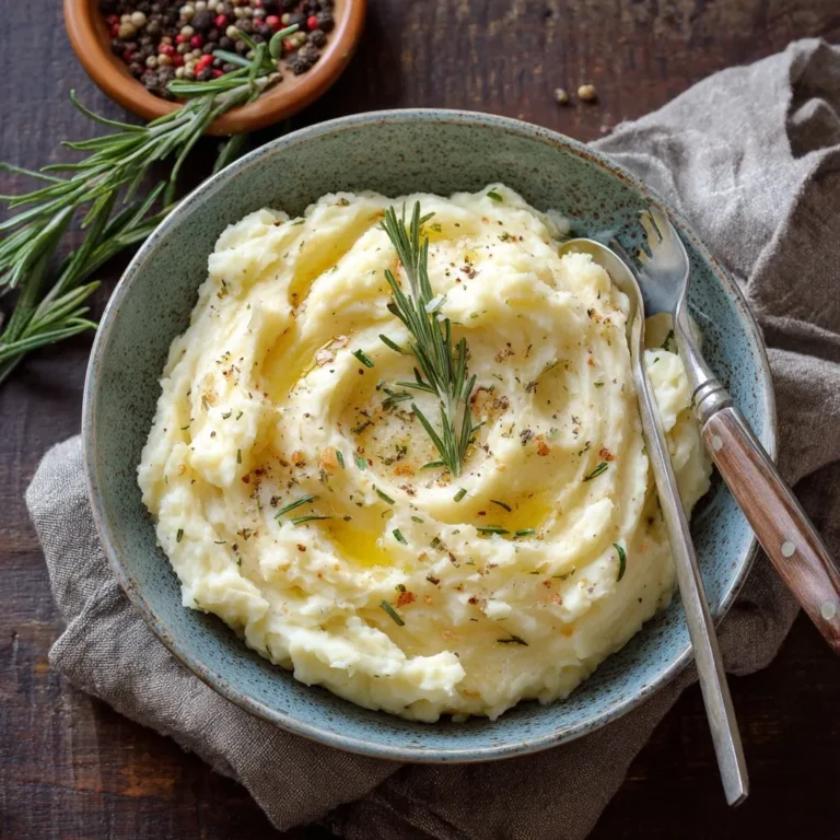 Rosemary Garlic Mashed Potatoes