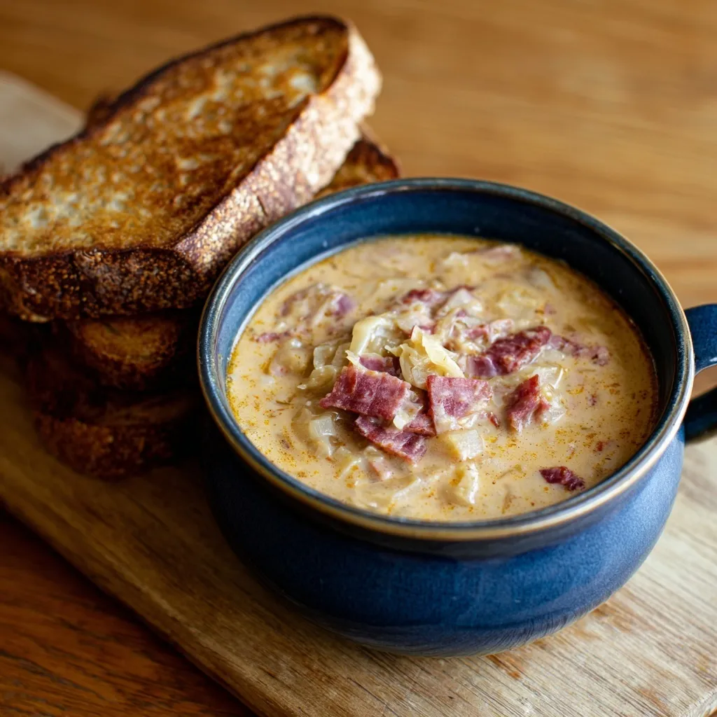 Reuben Soup: All the Flavors of the Sandwich in a Spoon!
