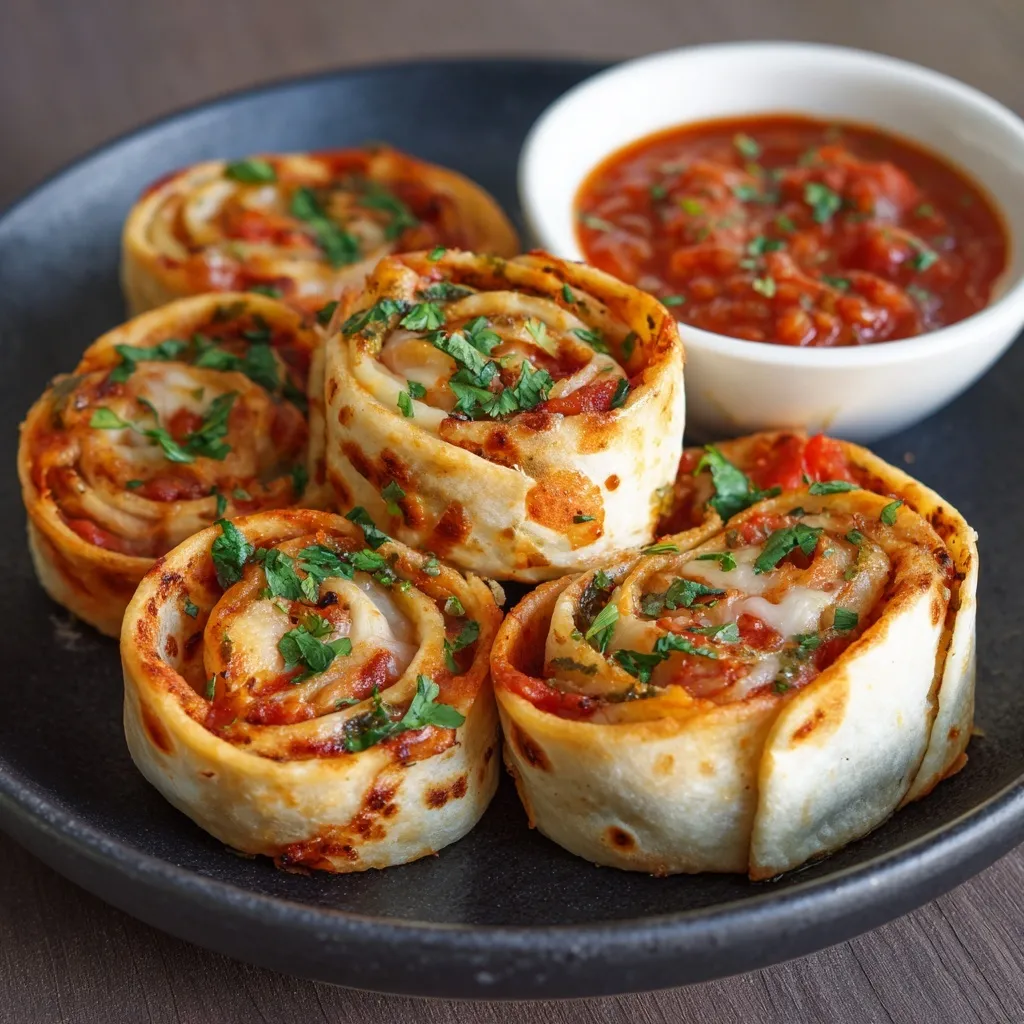 Tortilla Pizza Rolls That Make Lunchtime Fun and Fuss