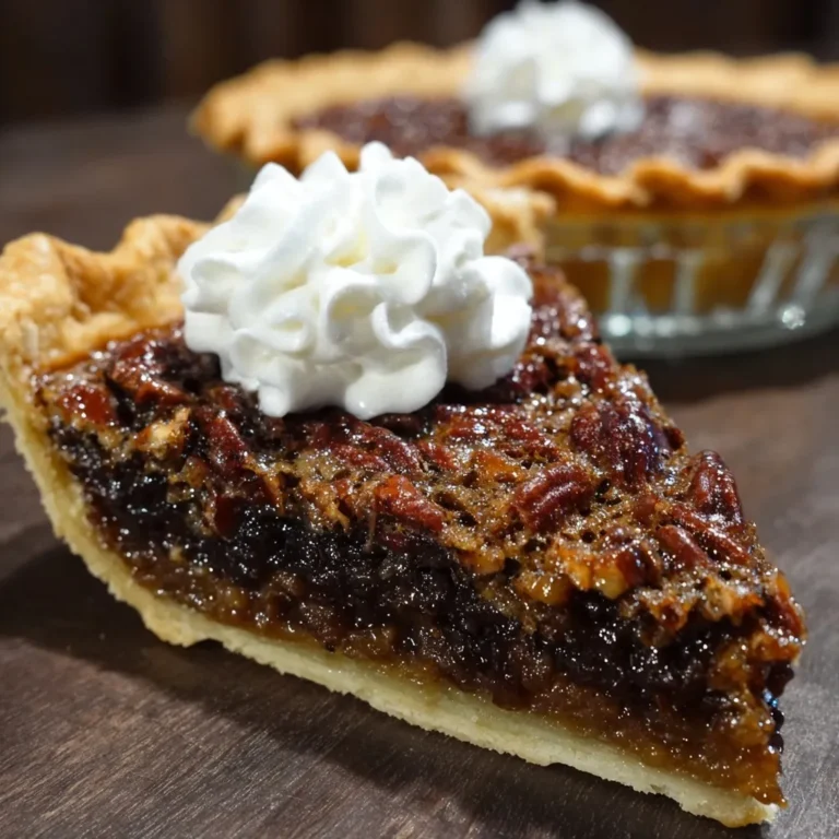 Homemade Texas Chocolate Pecan Pie
