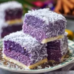 Purple Coconut Bars