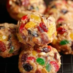 Easy Christmas Fruitcake Cookies