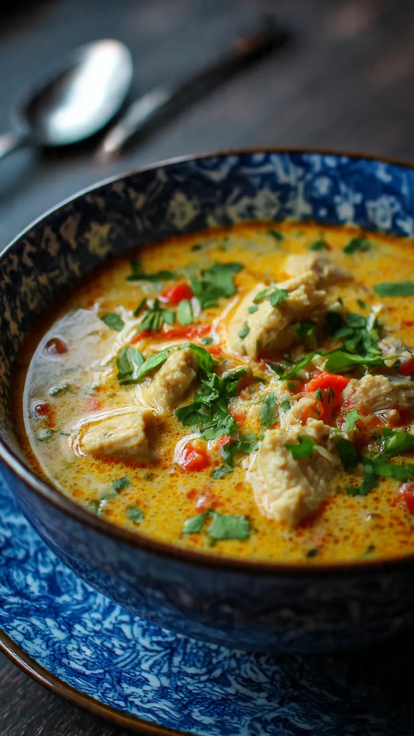 Thai Chicken Curry Soup