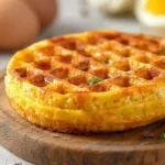Low Carb Egg & Cheese Chaffle – Crispy Cheesy & Totally Keto!