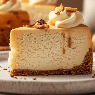 Vanilla Bean Brown Butter Cheesecake