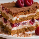 No-Bake Raspberry Cream Cake