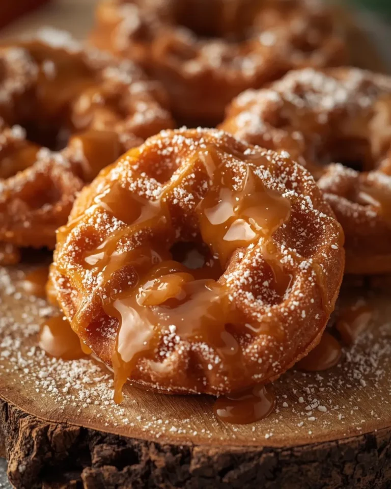 Apple Fritter Waffle Donuts