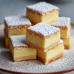 Vanilla Custard Cream Squares