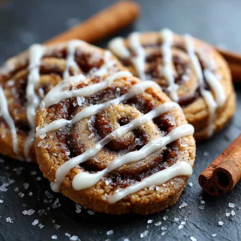Irresistible Cinnamon Roll Cookies