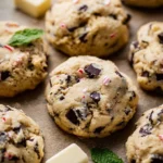 Peppermint Chocolate Chip Cookies