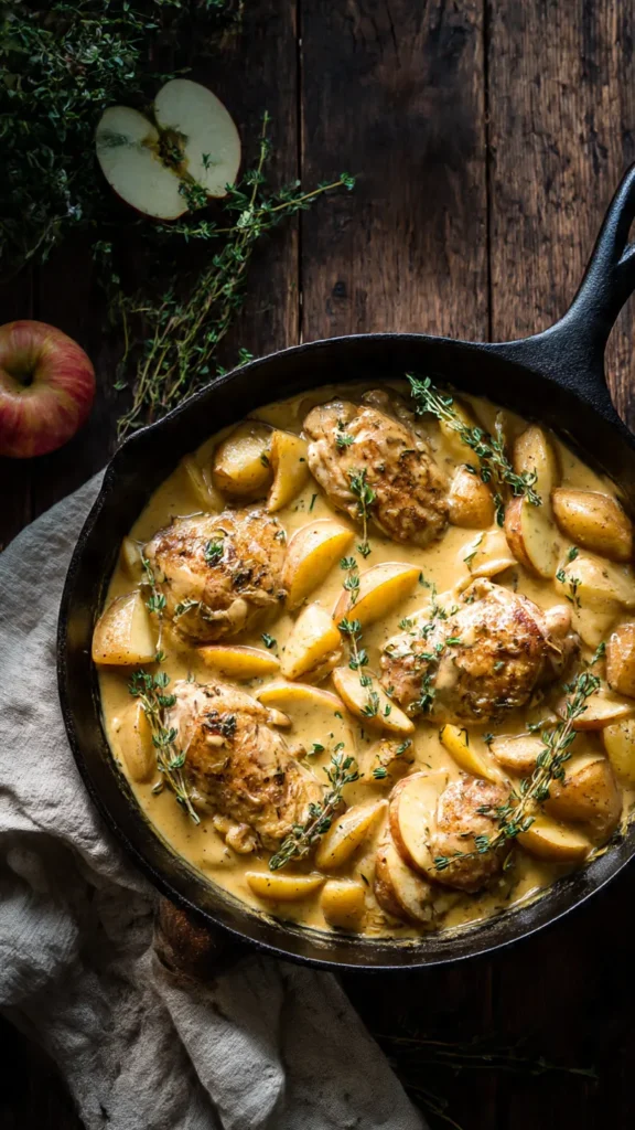 French Apple Cider Chicken