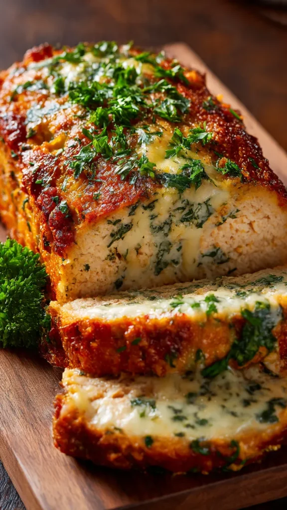 Parmesan Chicken Meatloaf