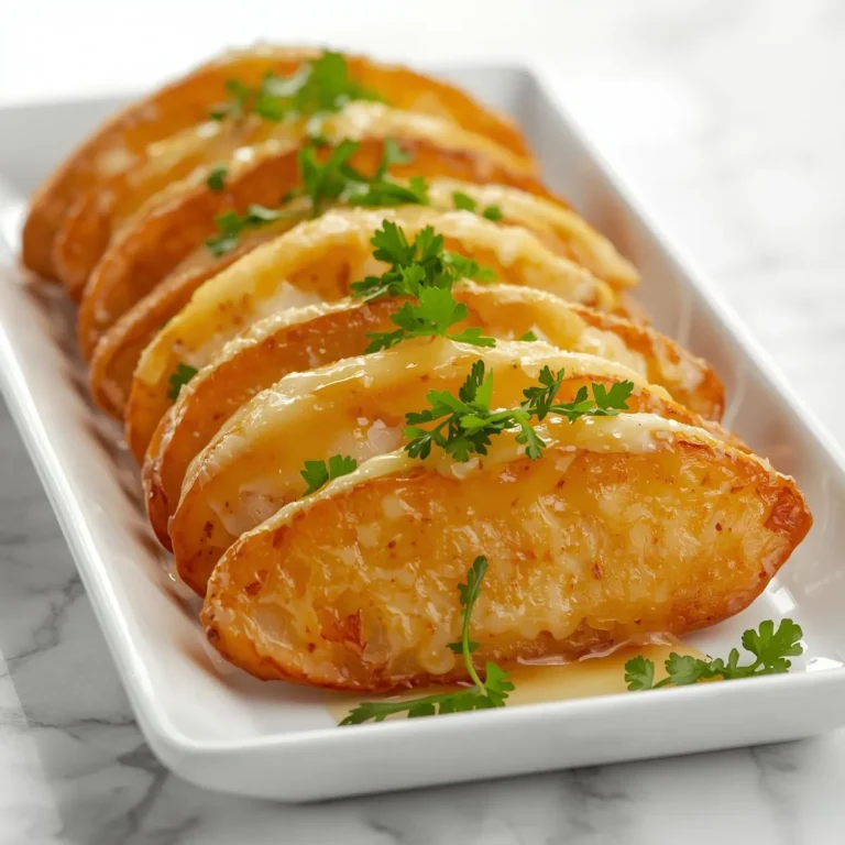 Crispy Garlic Parmesan Potato Wedges