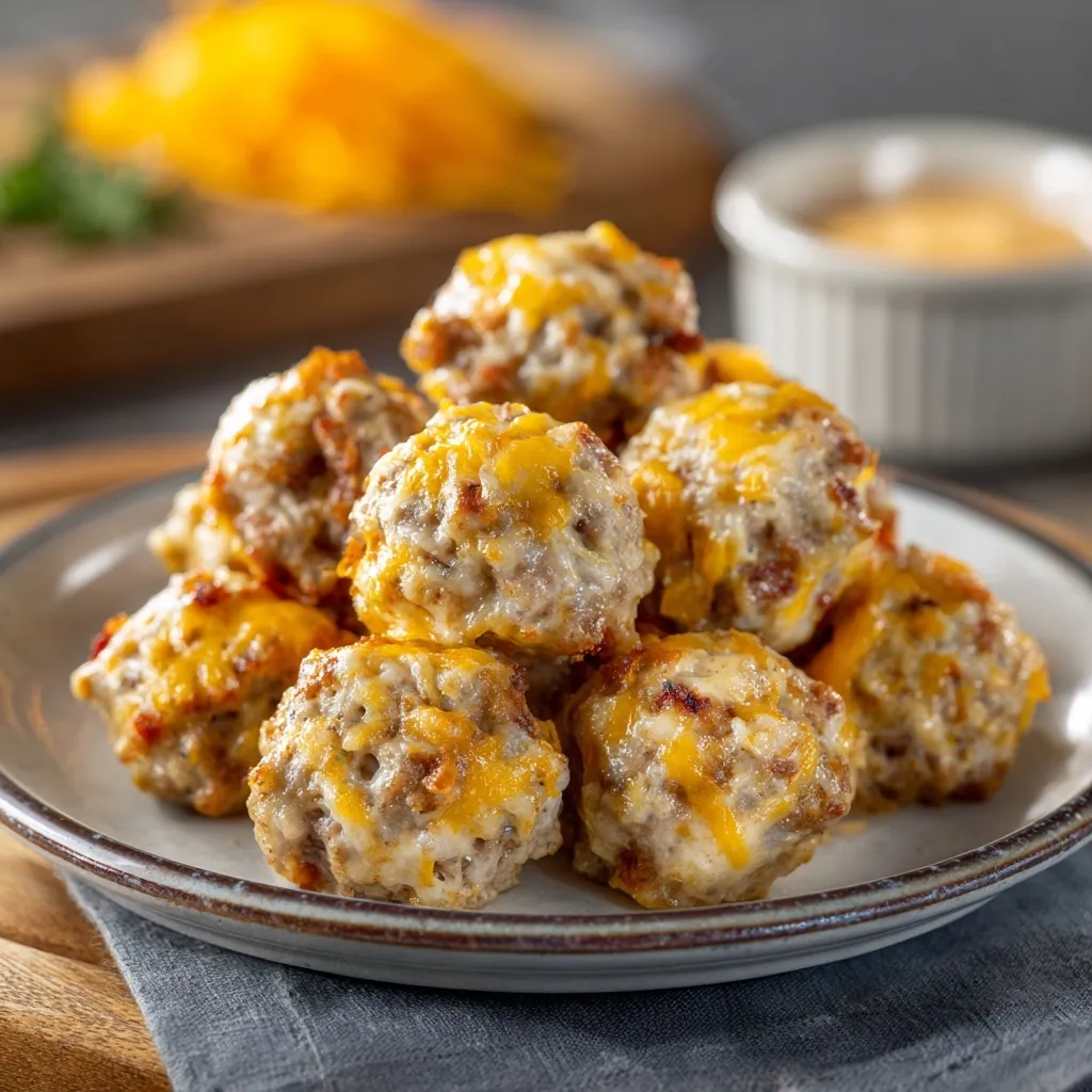 Rotel Sausage Balls Recipe