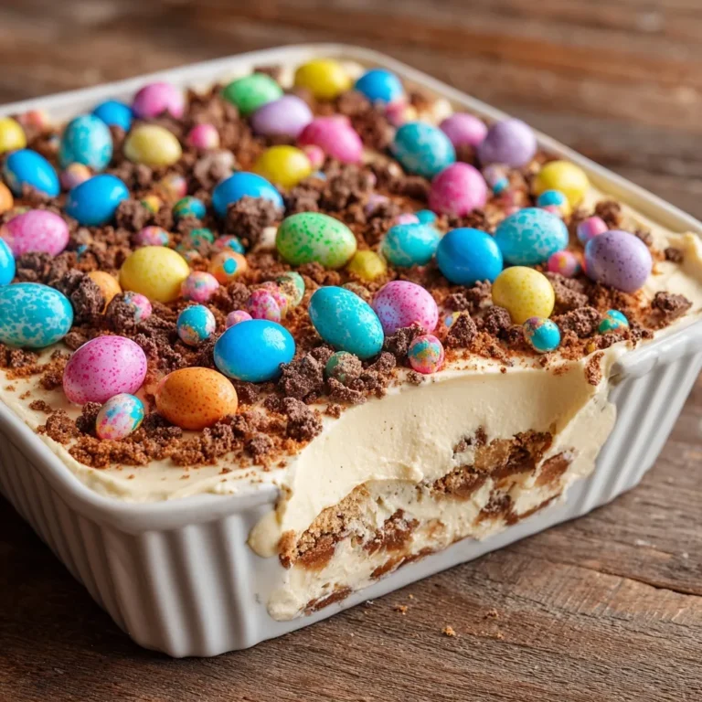 Easter Dirt Cake Casserole recipe