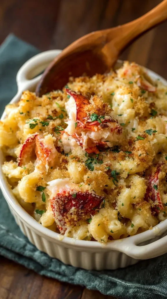Lobster, Crab, and Shrimp Macaroni and Cheese