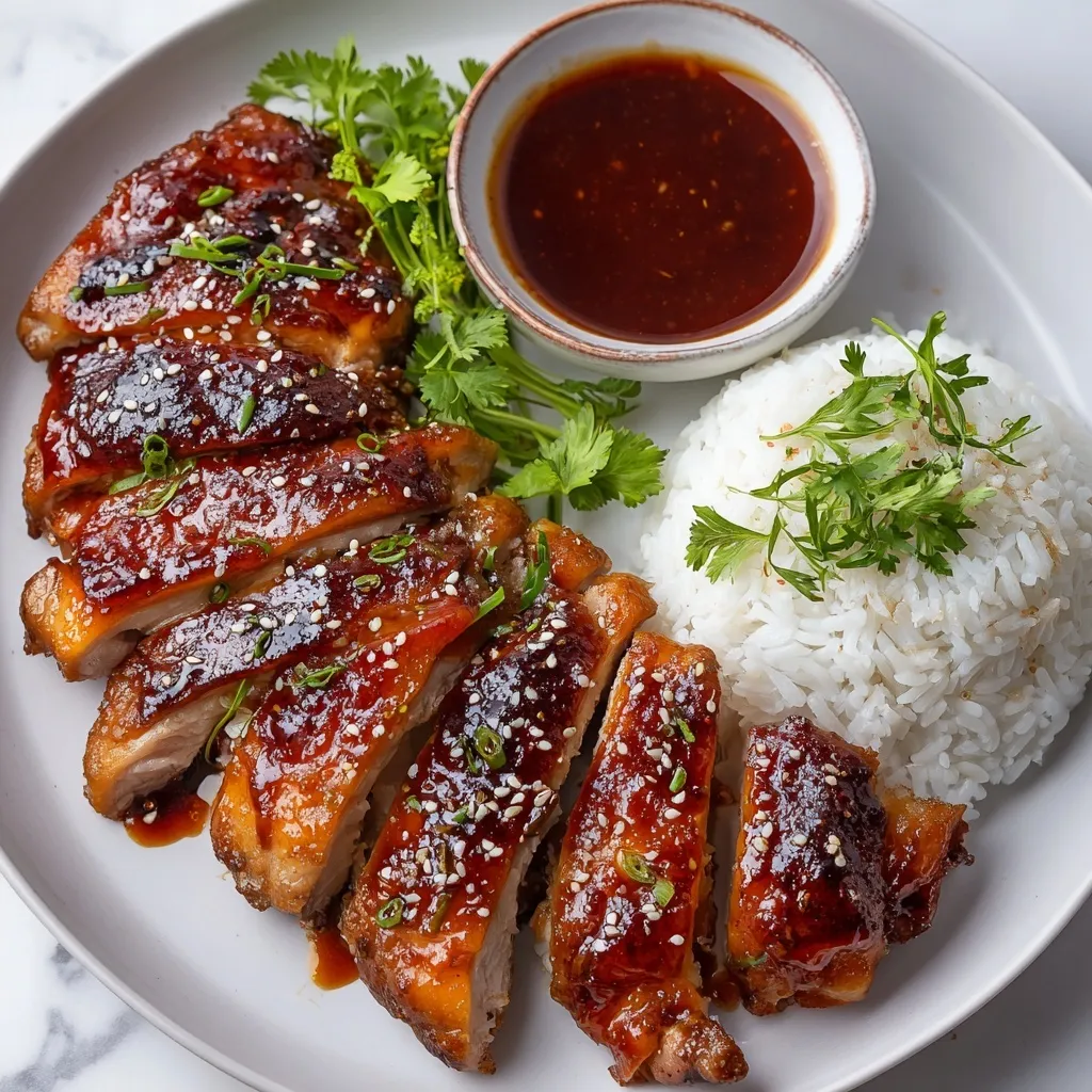 Air Fryer Teriyaki Chicken with Homemade Sauce