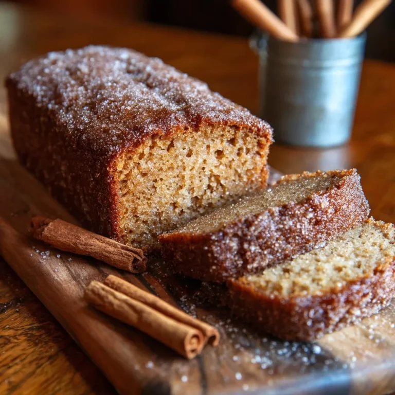 Spiced Apple Cider Donut Loaf – Moist, Cozy & Packed with Fall Spices