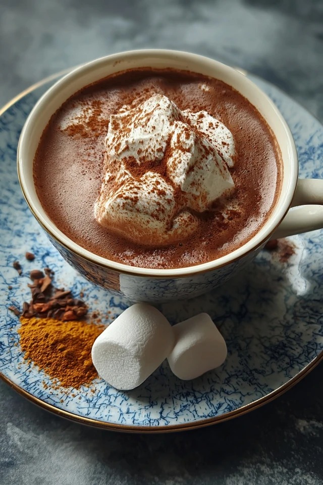 Spiced Hot Cocoa Anti-Inflammatory Drink