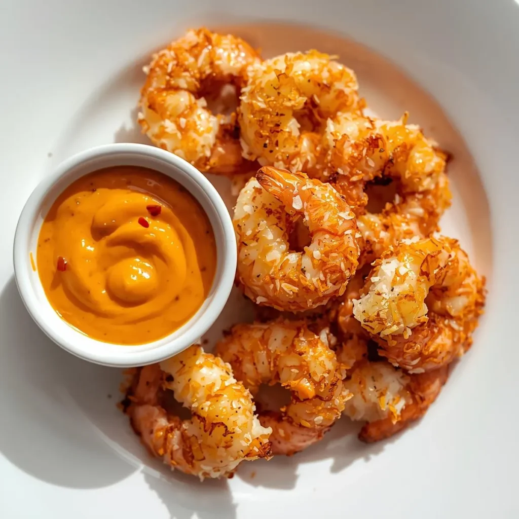 Baked Coconut Shrimp with Sweet Chili Mayo