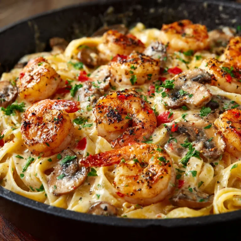 Blackened Shrimp Stroganoff