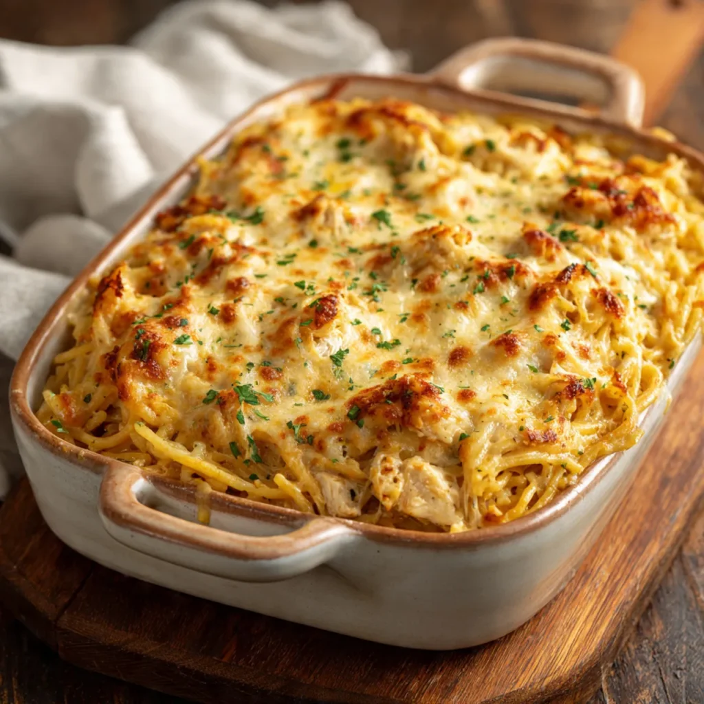 Chicken Spaghetti Casserole