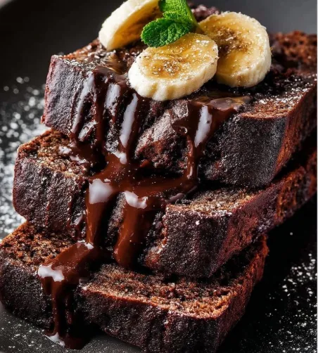 Chocolate Espresso Banana Bread