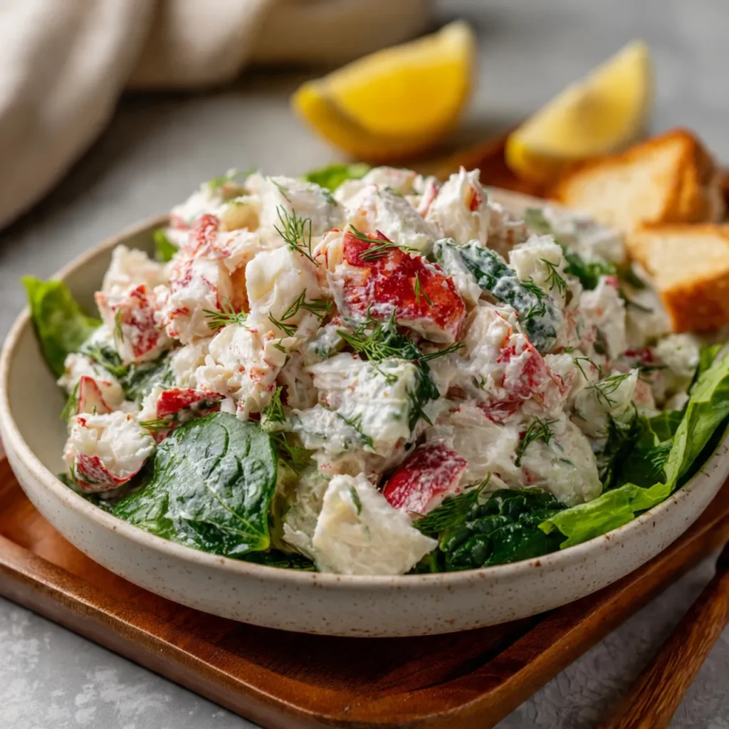 Creamy Crab Salad Recipe