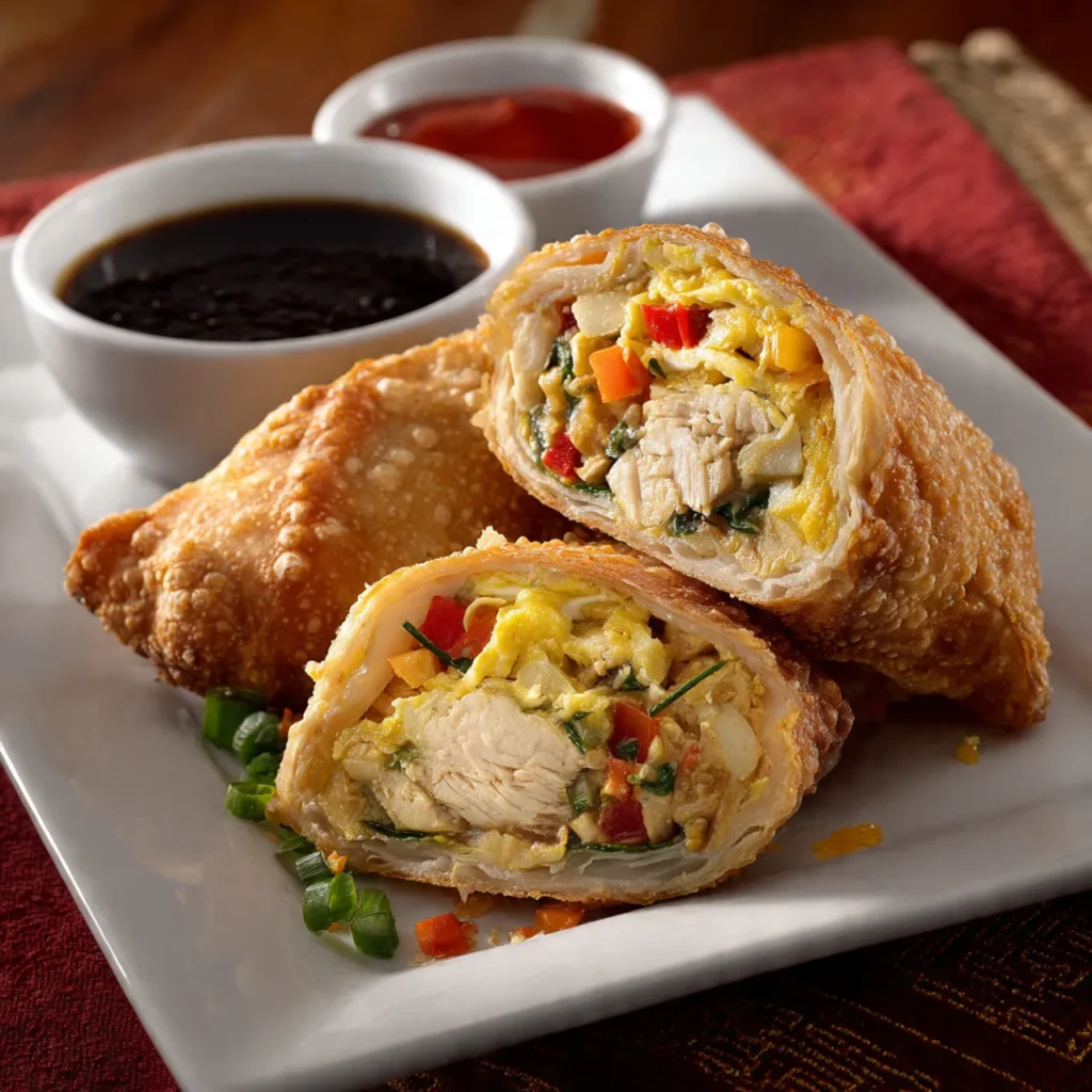 Southwest Chicken Egg Roll