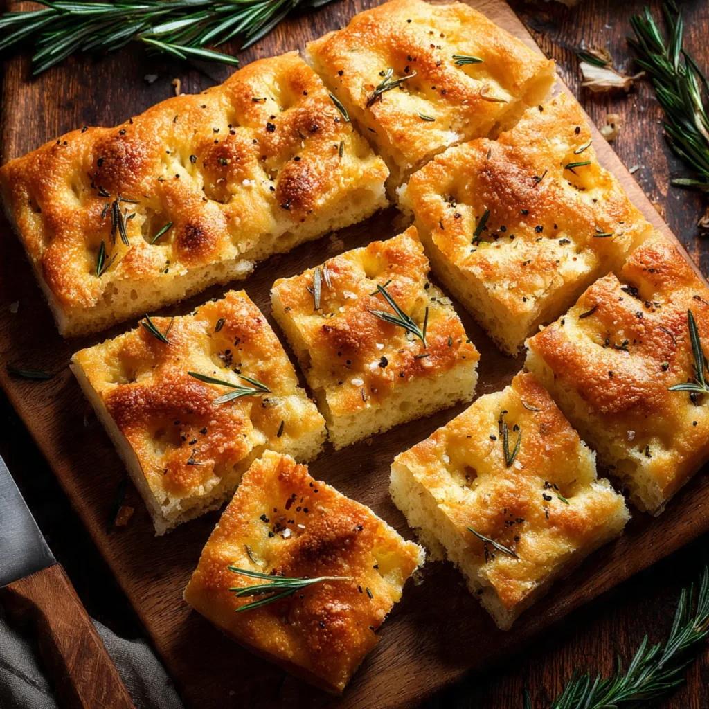 Easy Homemade Focaccia Bread