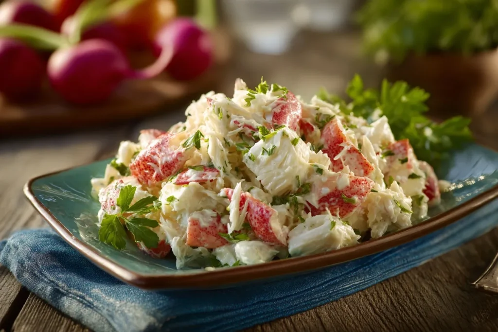 Fresh Crab Salad for Parties and Gatherings