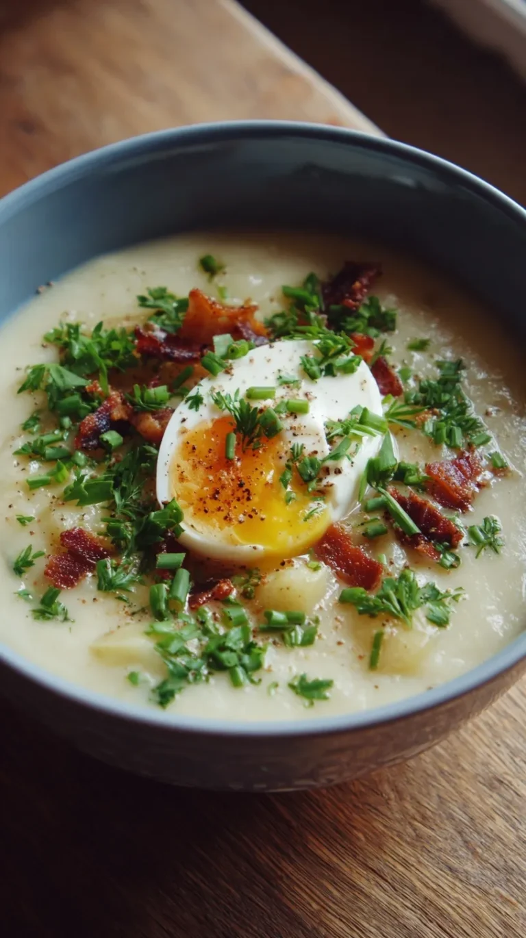 The Best Hangover Cure Garlic Potato Soup