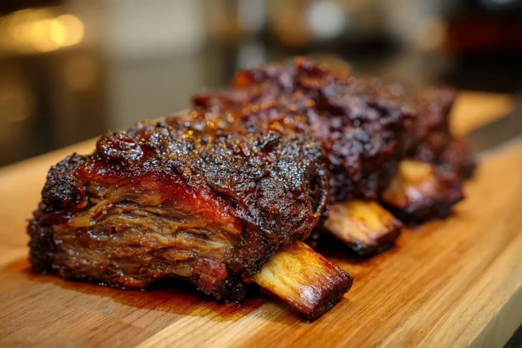 Tender Asian Beef Short Ribs in a Rich Caramel Sauce