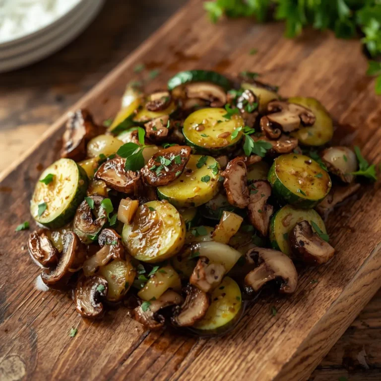 Easy Sautéed Zucchini, Mushrooms, and Onions