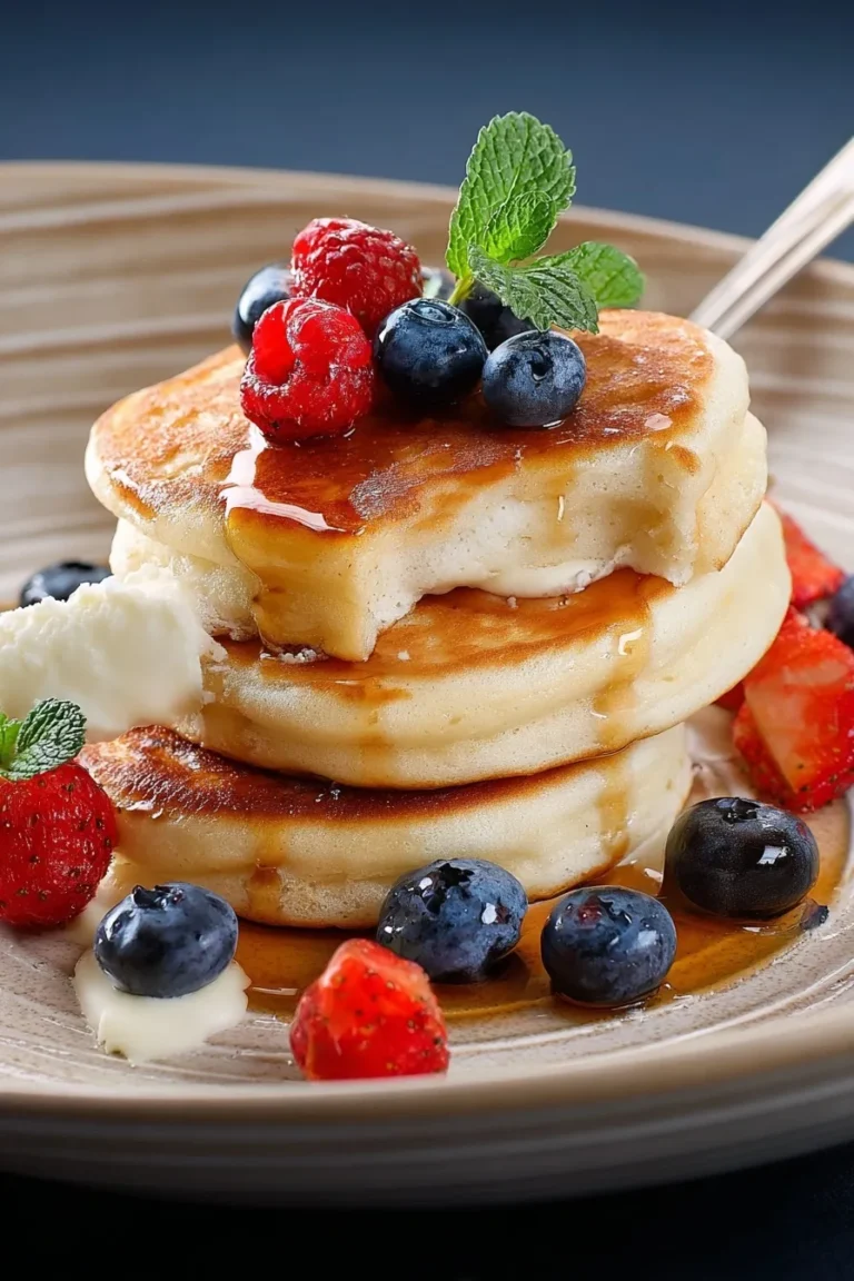 Fluffy Pancakes Easy and Quick