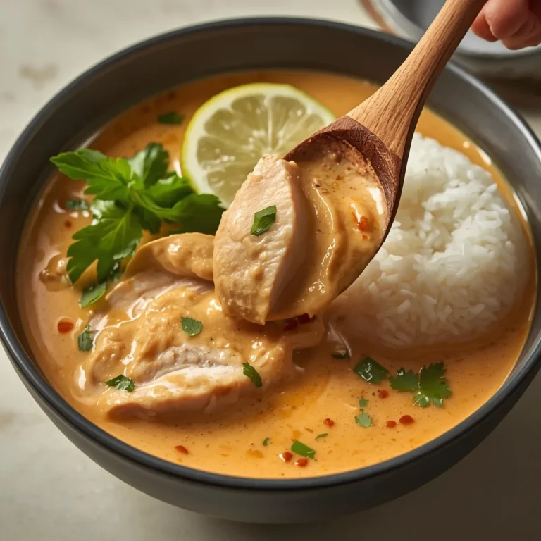 One-Pot Coconut Chicken with Brothy Rice