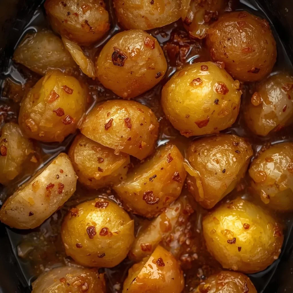 Slow Cooker Potatoes with Lipton Onion Seasoning