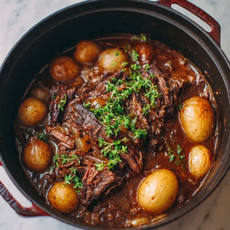 Easy Savory French Onion Pot Roast